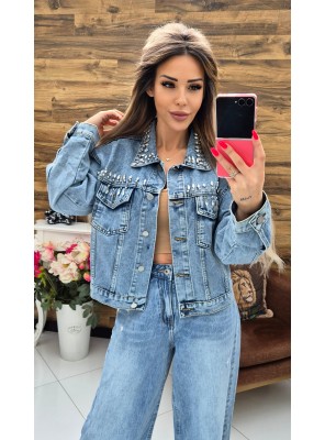 Дънково яке pockets